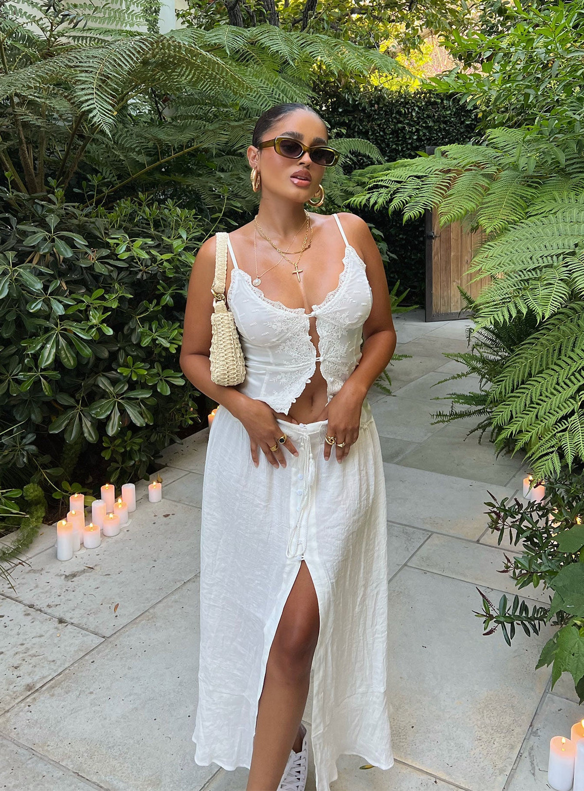 Juliana Top White