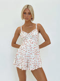 Thunderclouds Romper Pink Floral