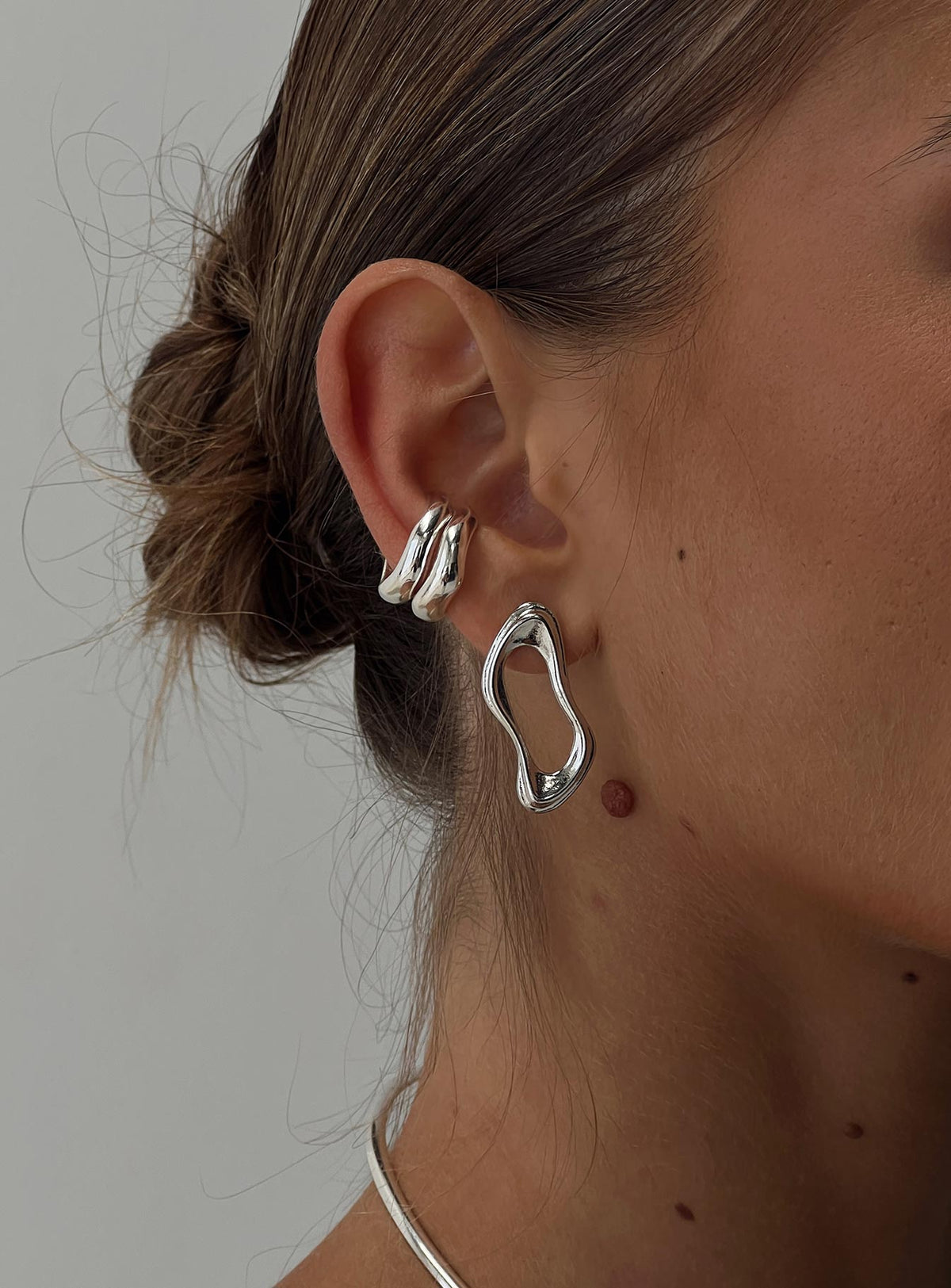 Orellia Ear Cuff Silver