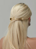 In The World Hair Clip Gold
