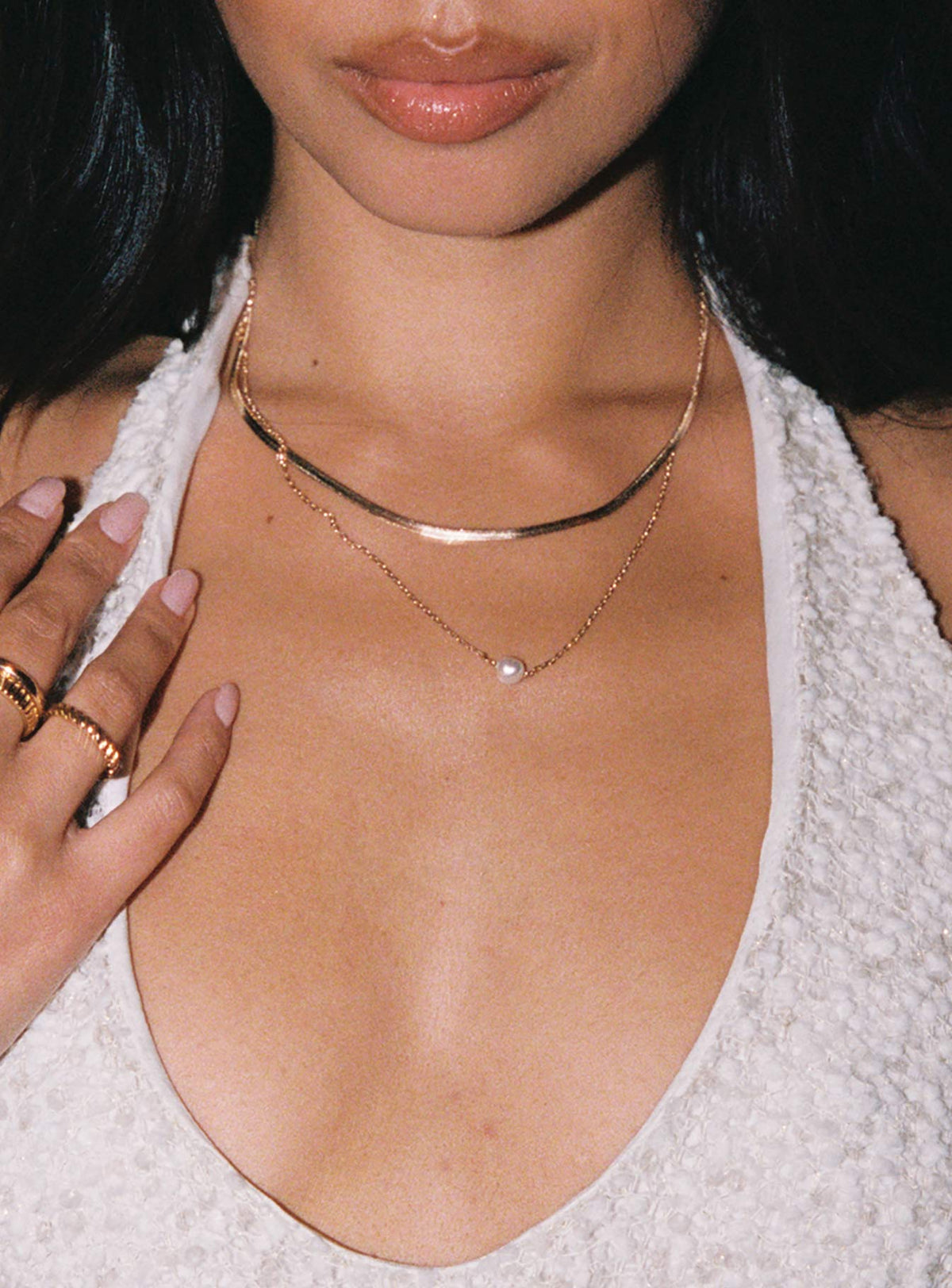 Capriana Necklace Gold
