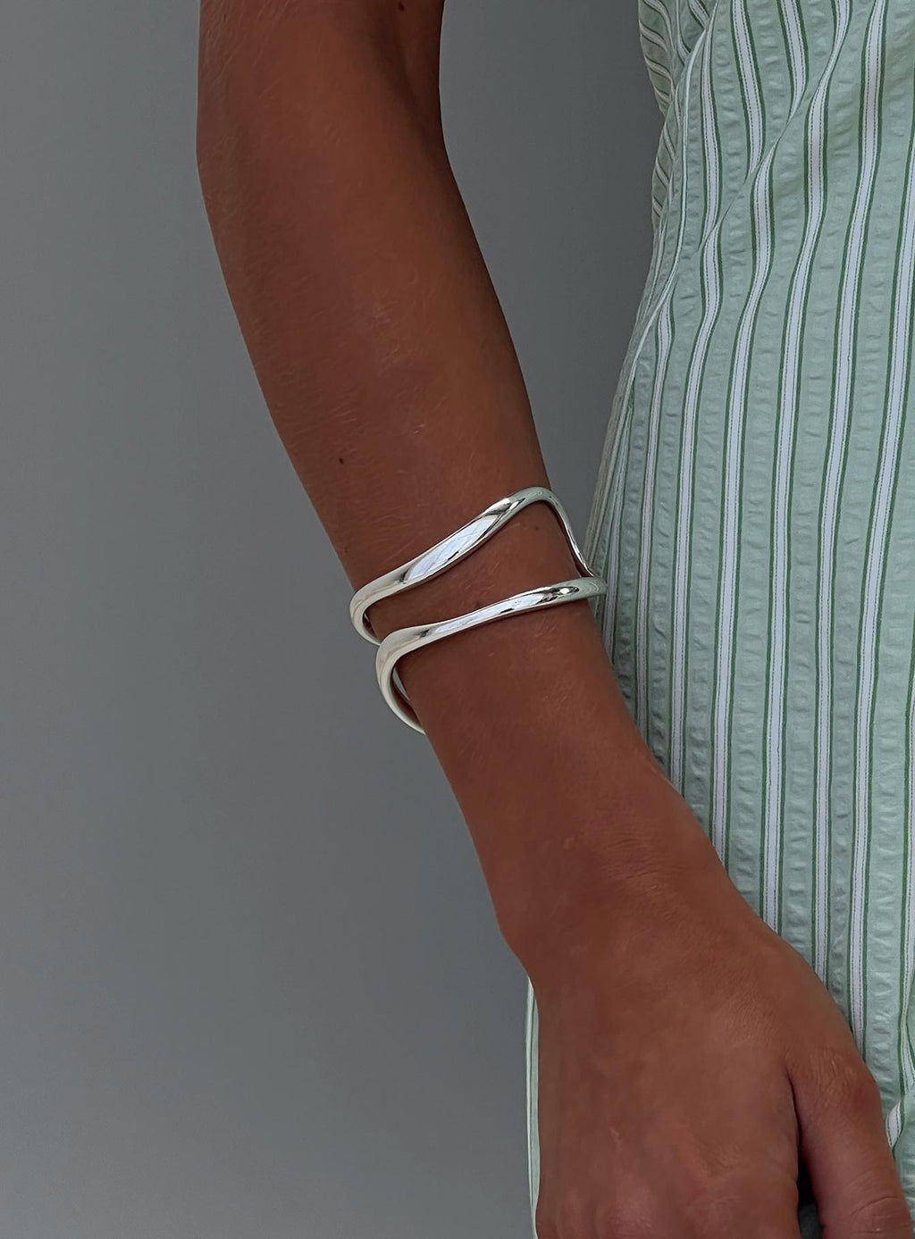 Secret To Love Cuff Silver
