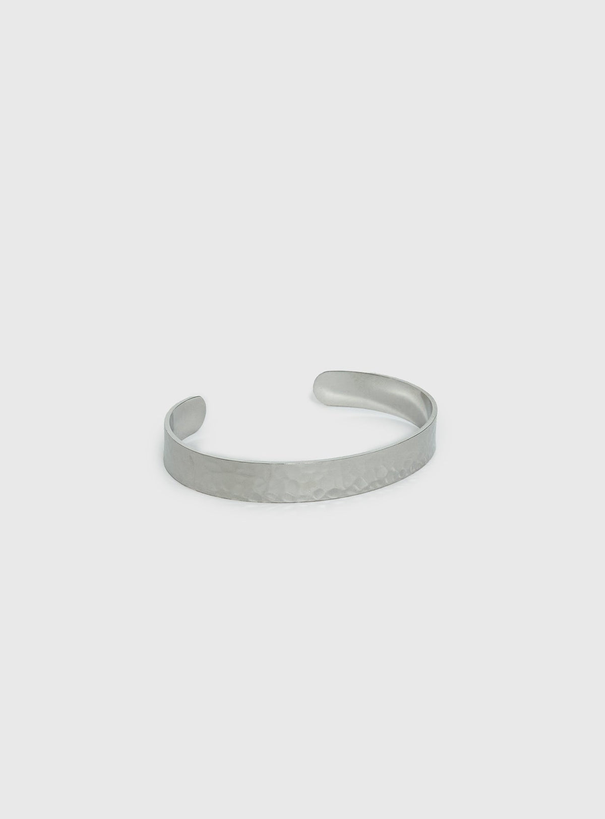 Bridgeta Stainless Steel Cuff Bracelet Silver
