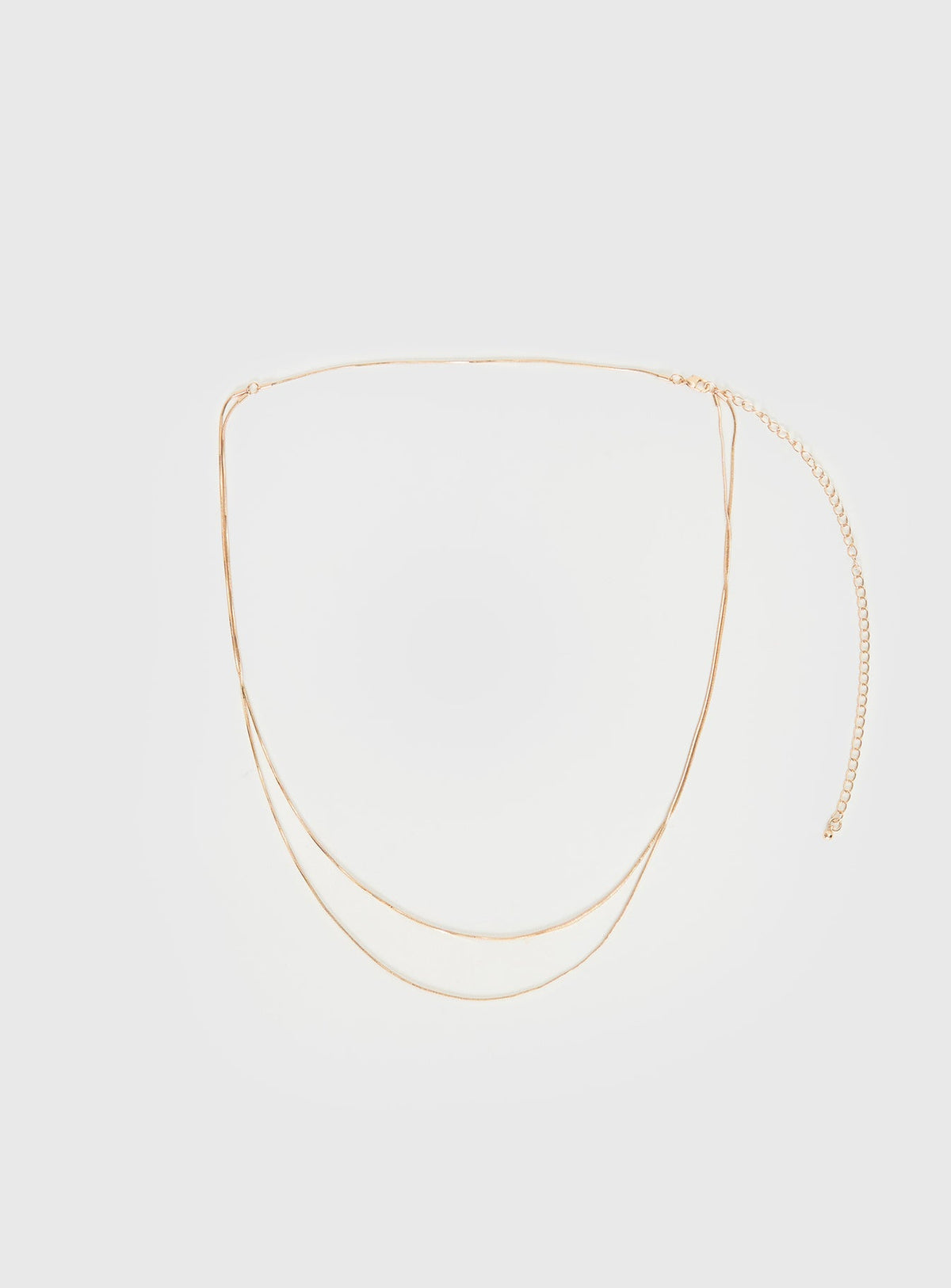 Dressed Up Dainty Chain Belt Gold