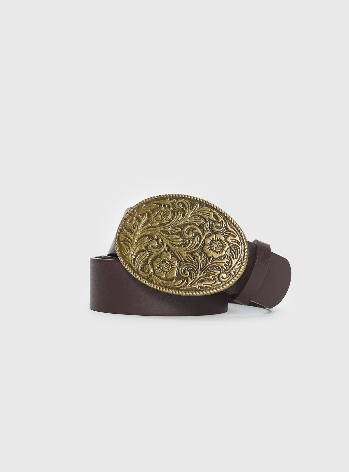 Independence Western Belt Brown / Gold