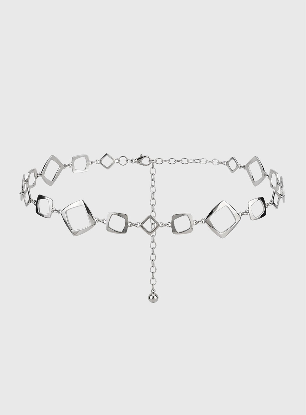 Wilah Chain Belt Silver