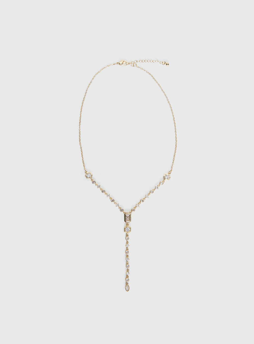 Arica Y Necklace Gold