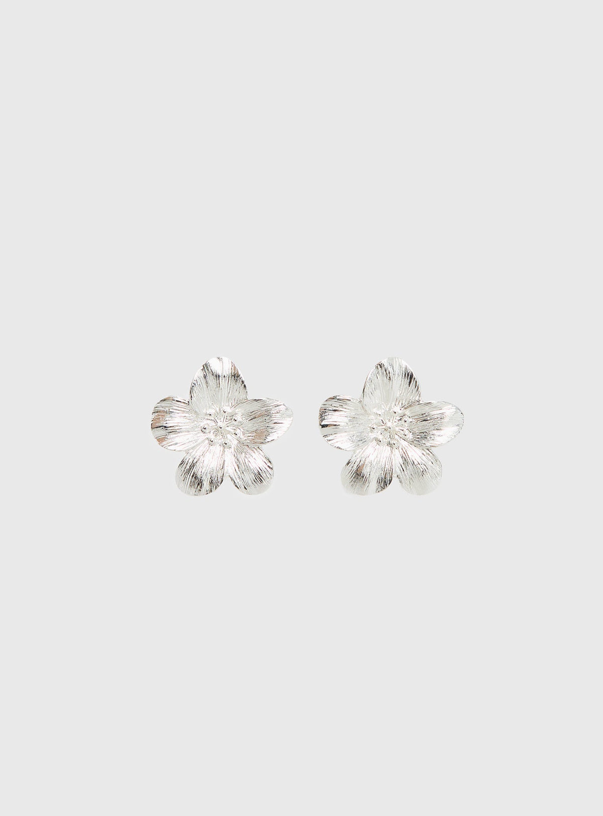 Posie Earrings Silver
