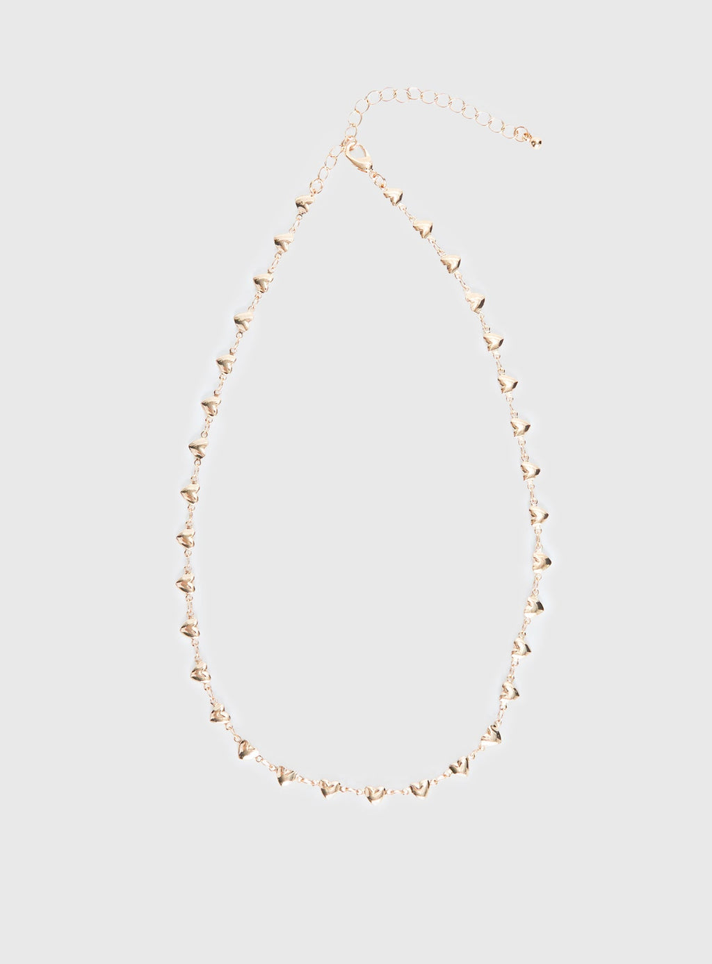 Kinsey Heart Necklace Gold