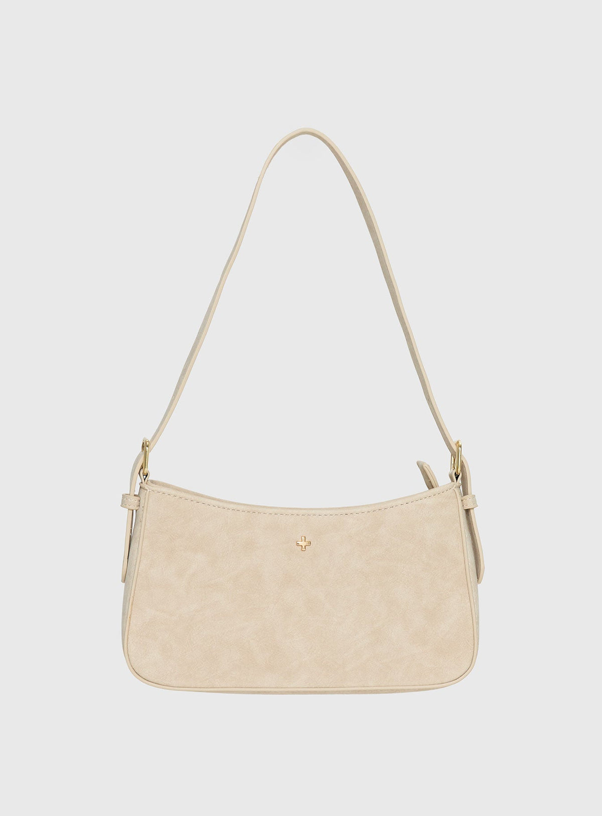 Peta & Jain Lilu Bag Cream Faux Suede