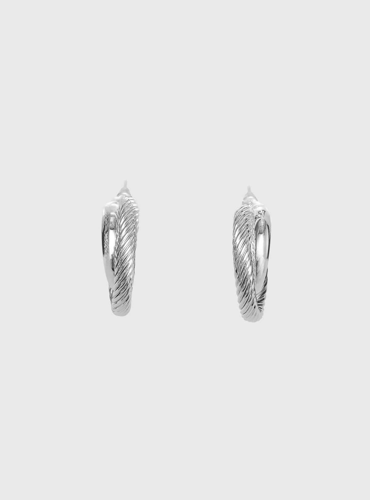 Sweet Deal Linked Earrings Silver