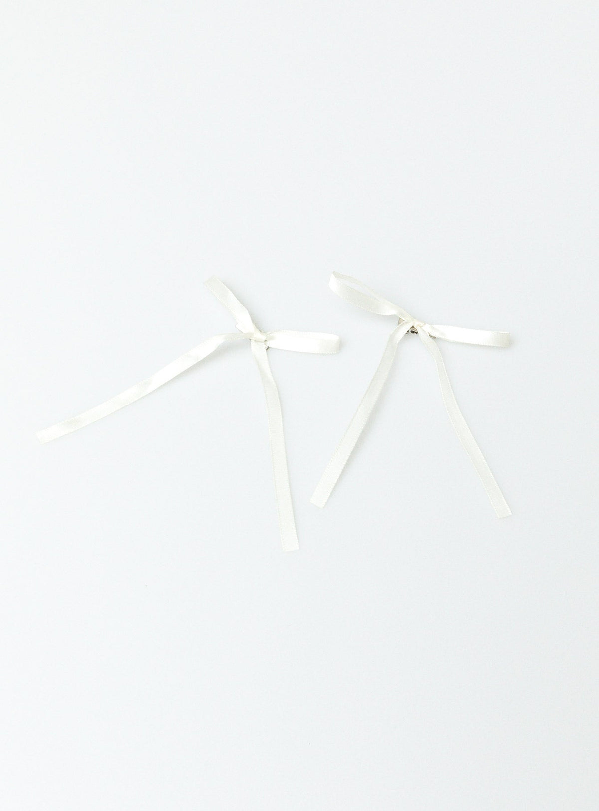 Dee Hair Bows White