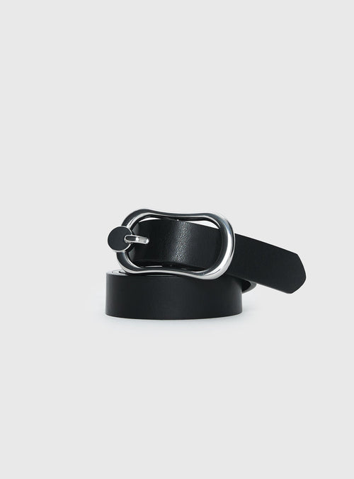 Ashtin Belt Black / Silver