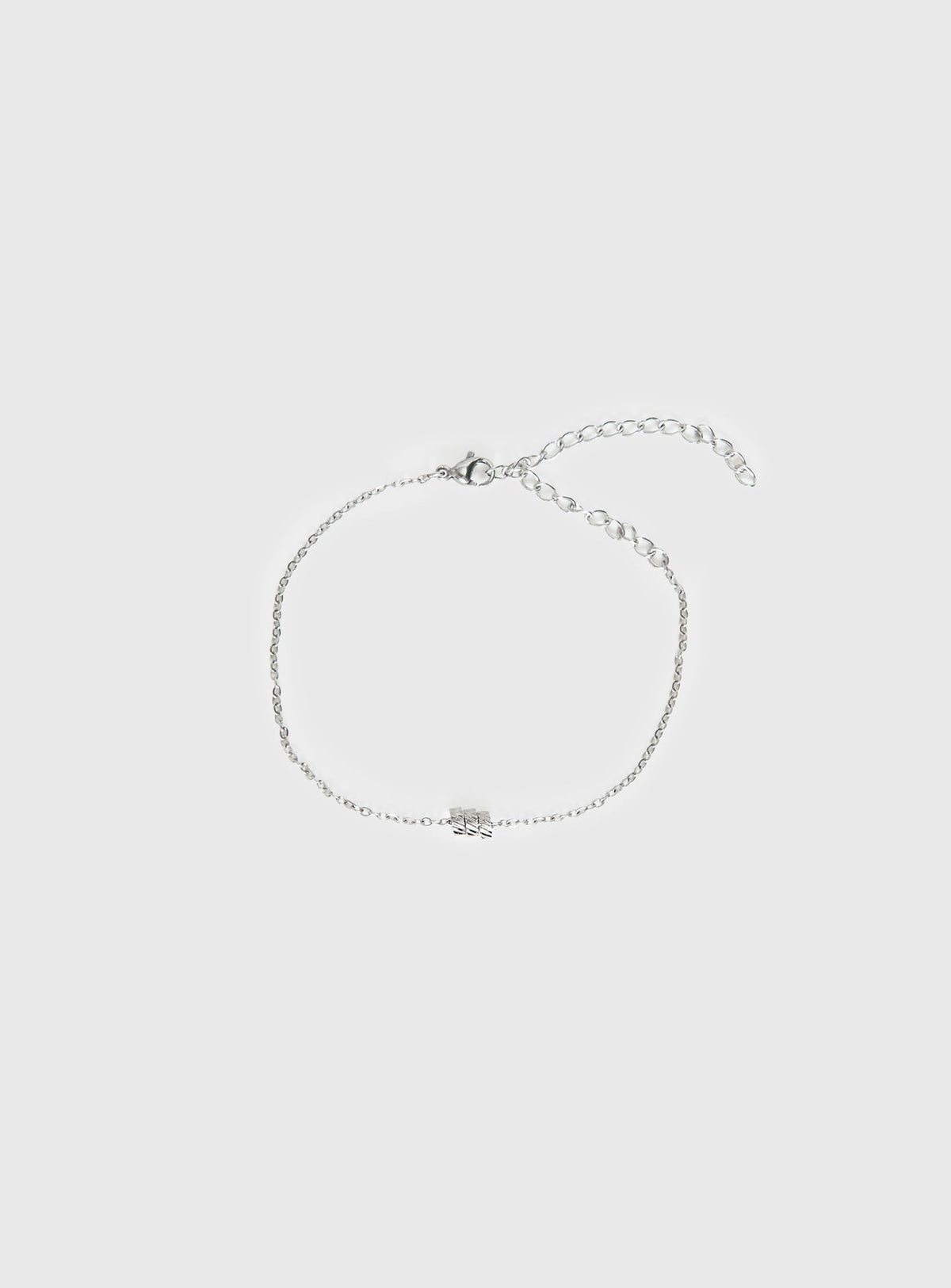 Sky Crush Stainless Steel Bracelet Silver