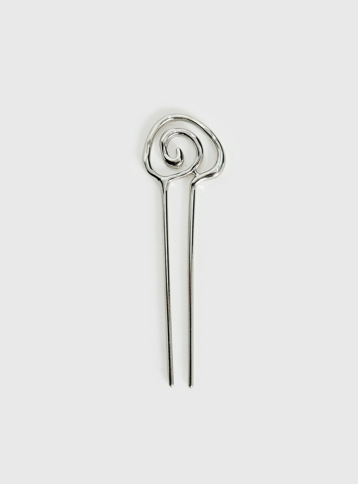 Khori Spiral Hair Pin Silver