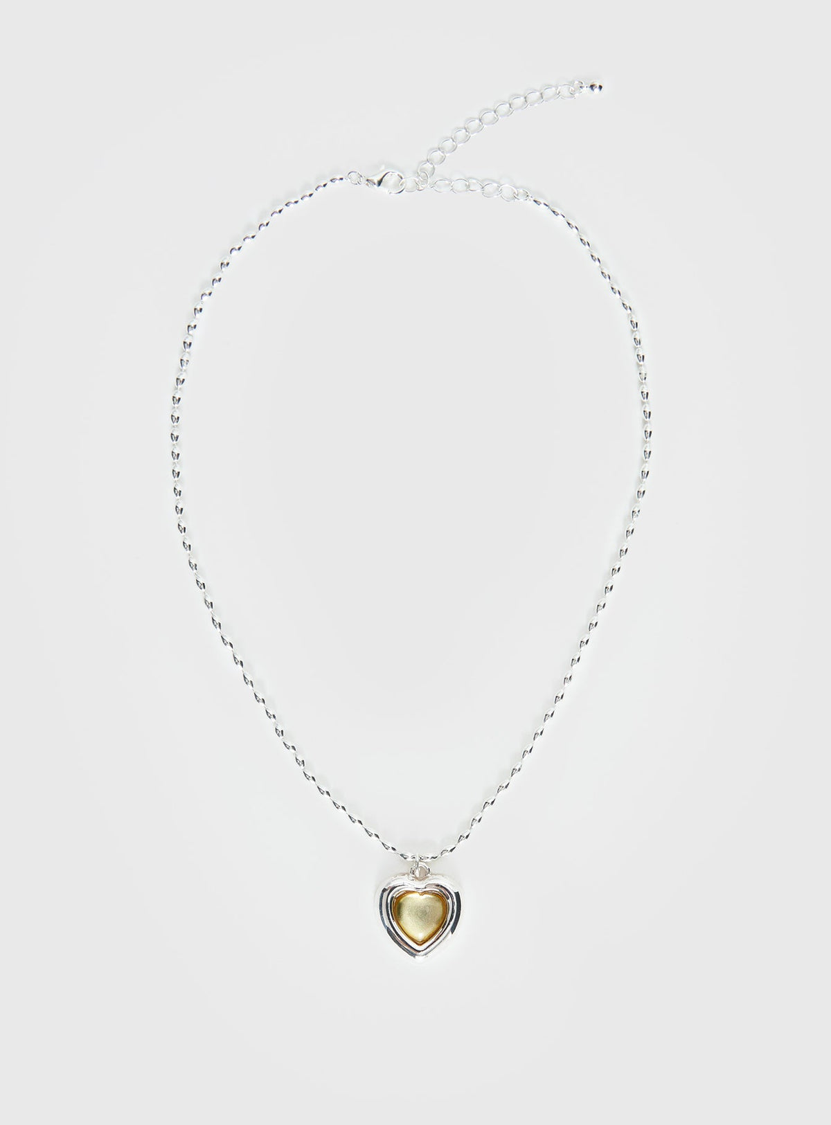 Wishes Granted Dainty Pendant Necklace Silver / Yellow