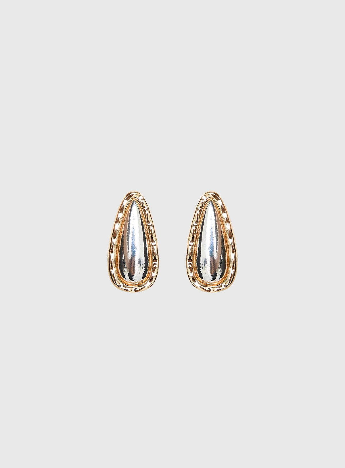 Natilee Teardrop Stud Earrings Multi
