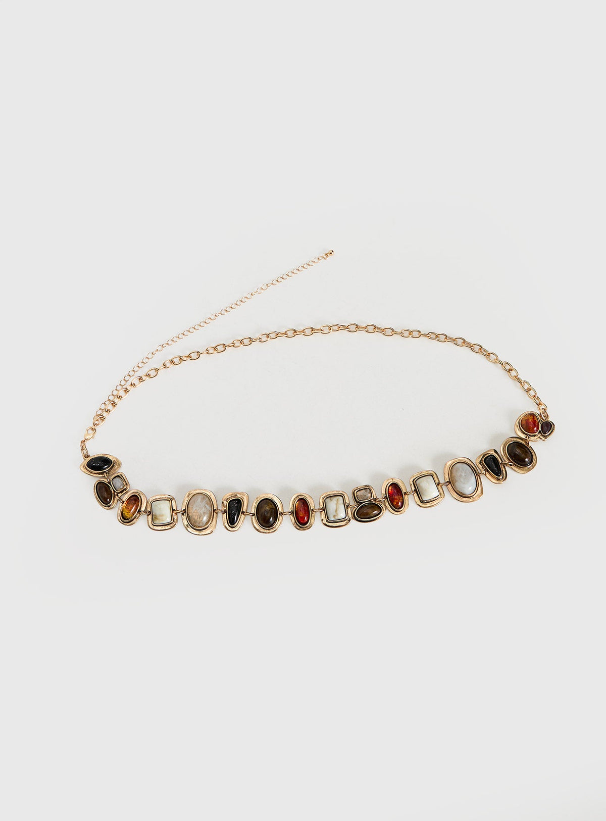 Aradia Gemstone Chain Belt Multi