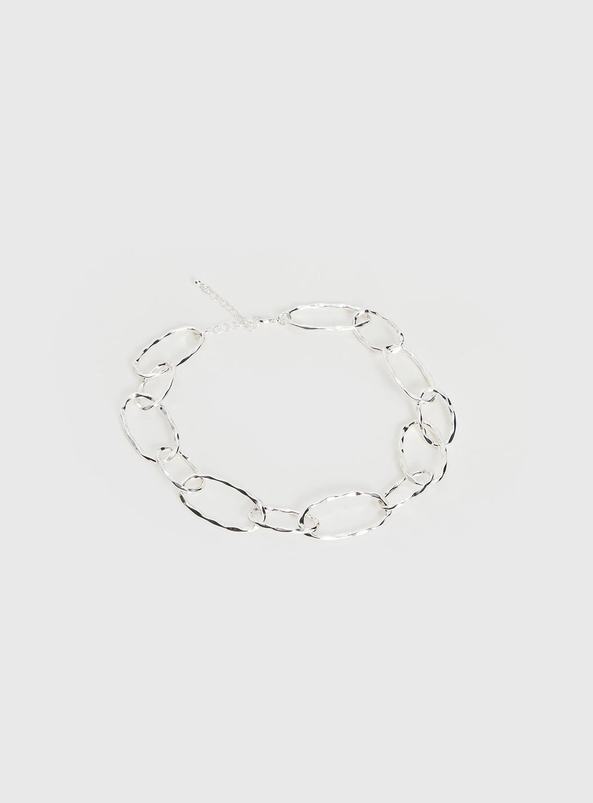 Labella Looped Necklace Silver