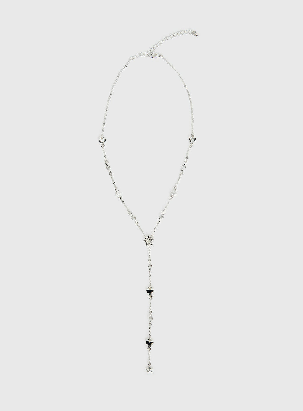 Sairah Y Necklace Silver
