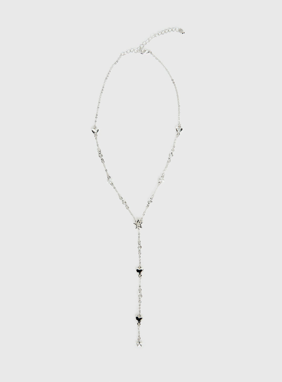 Sairah Y Necklace Silver