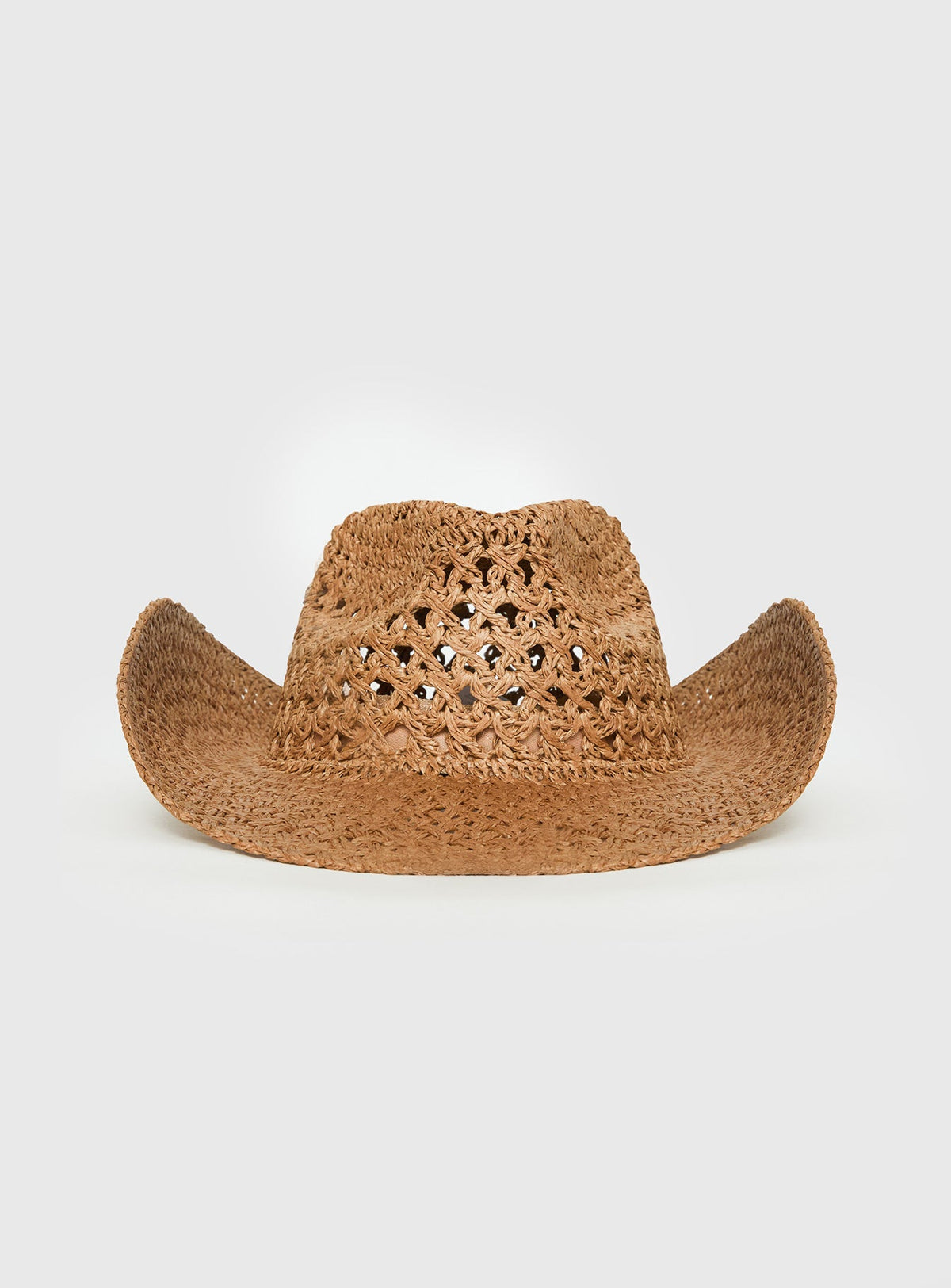 Double Take Woven Cowgirl Hat Tan
