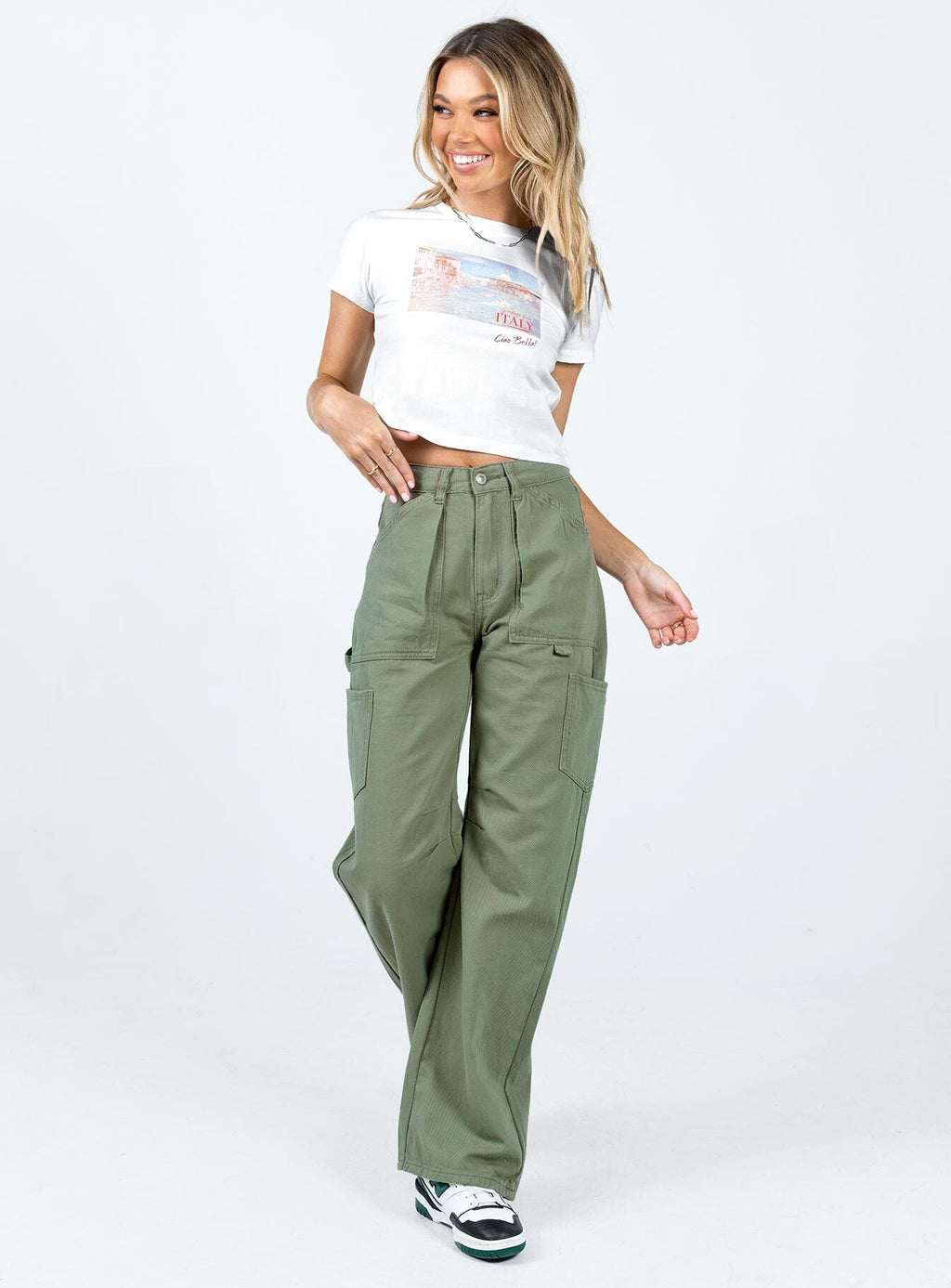 Italy Love Tee Ivory