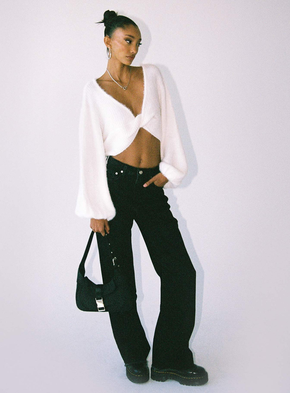 The Henrik Cropped Sweater
