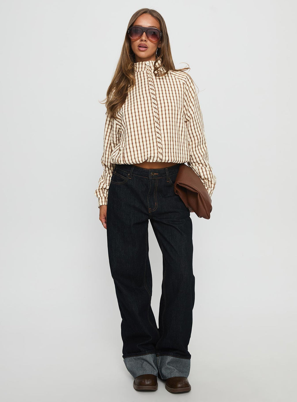 Kalle Jacket Brown Check