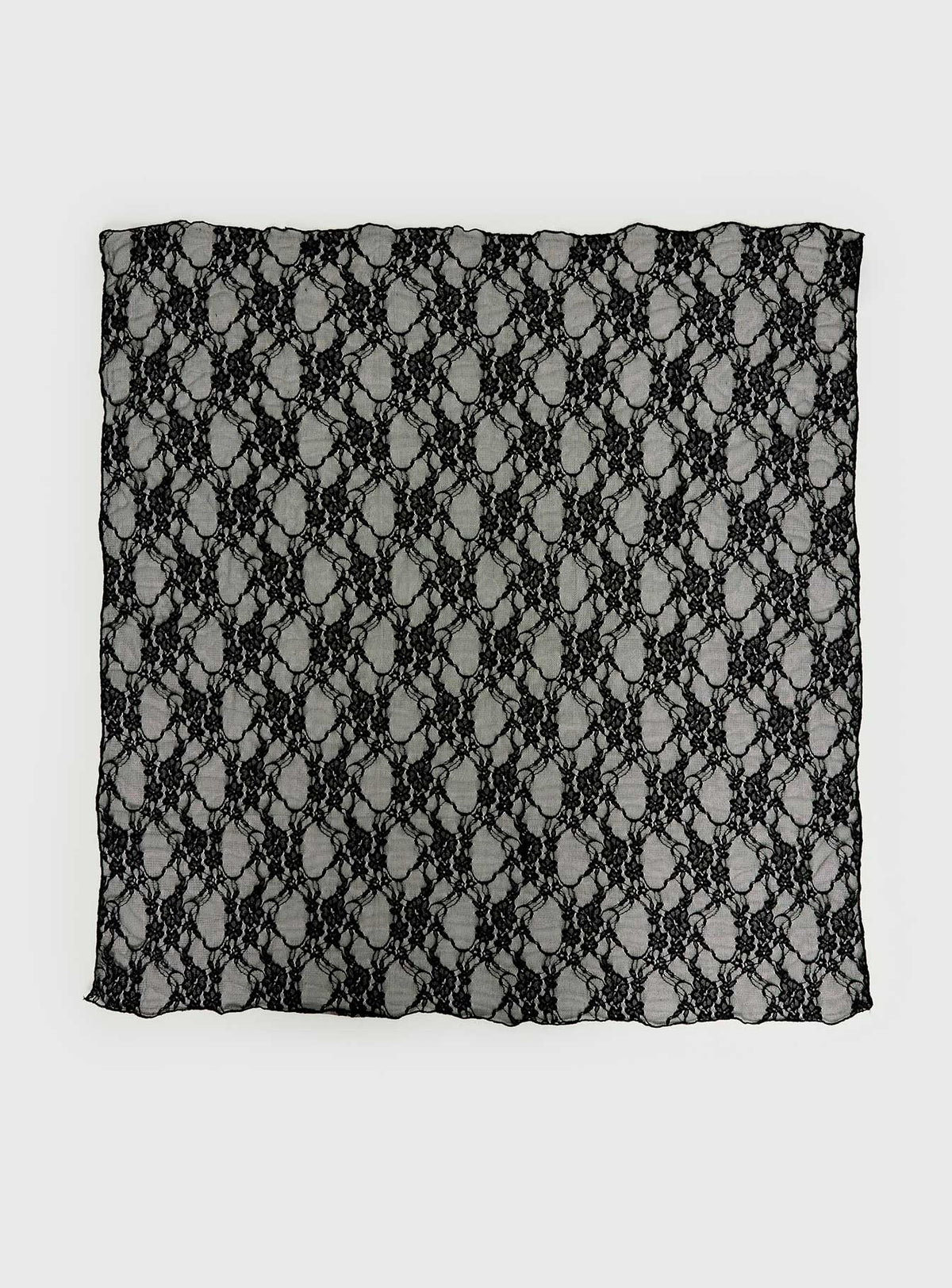 Nellie Hair Scarf Black Lace