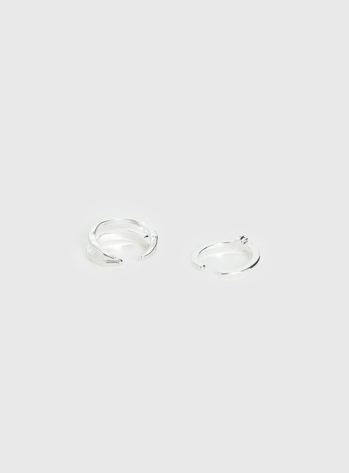 Seris Toe Ring Pack Silver