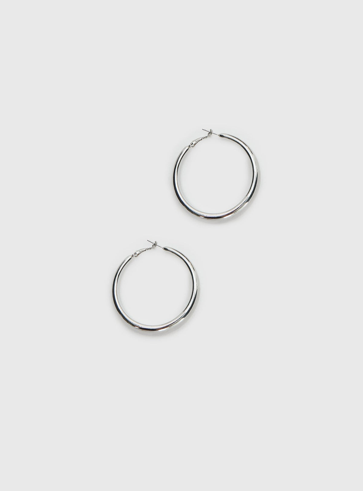 Raskin Hoop Earrings Silver