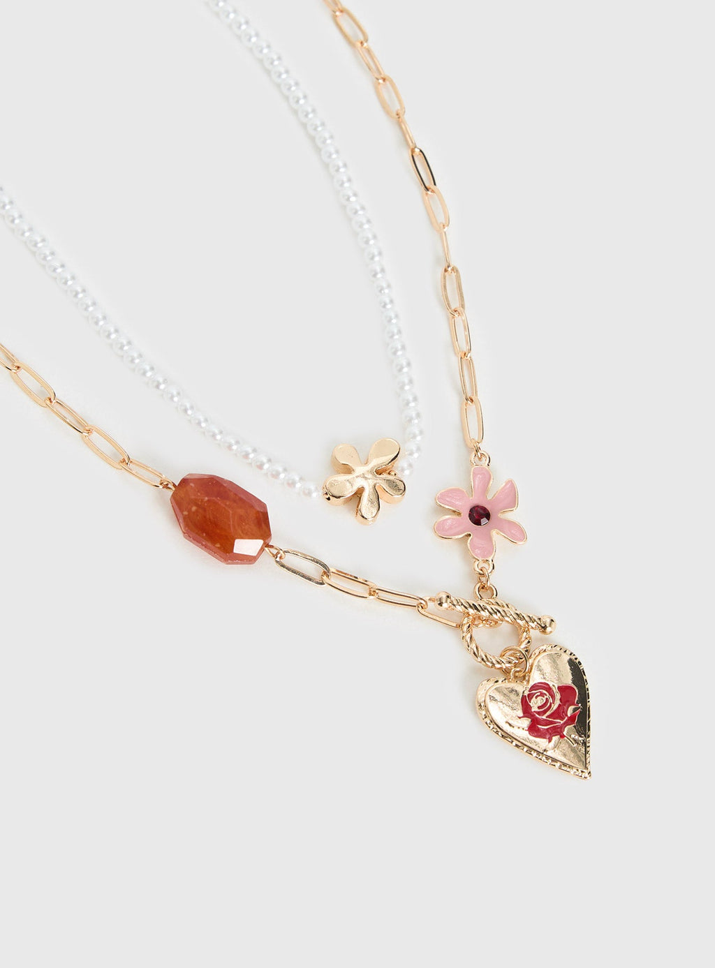 Decipher Necklace Gold