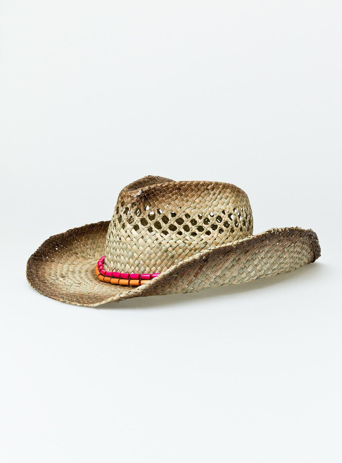 Hayward Cowboy Hat Brown / Pink