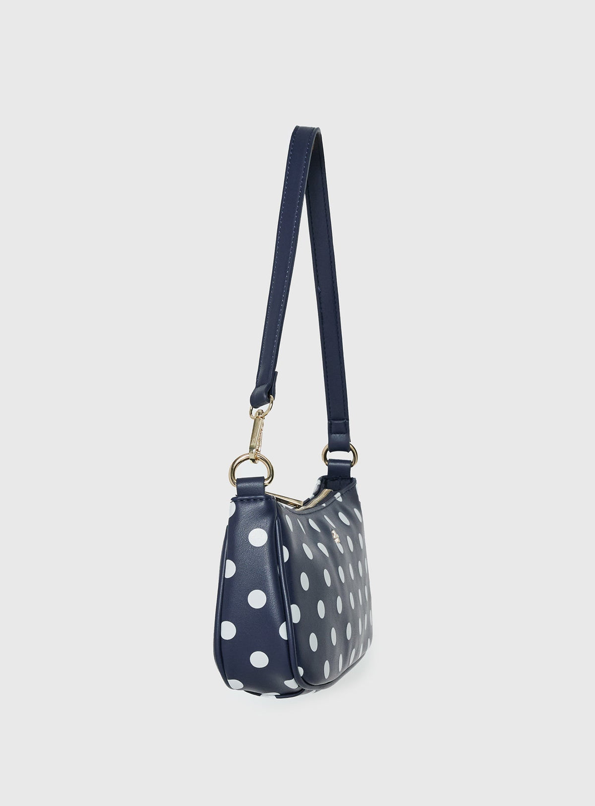 Peta & Jain Piper Bag Navy Polka