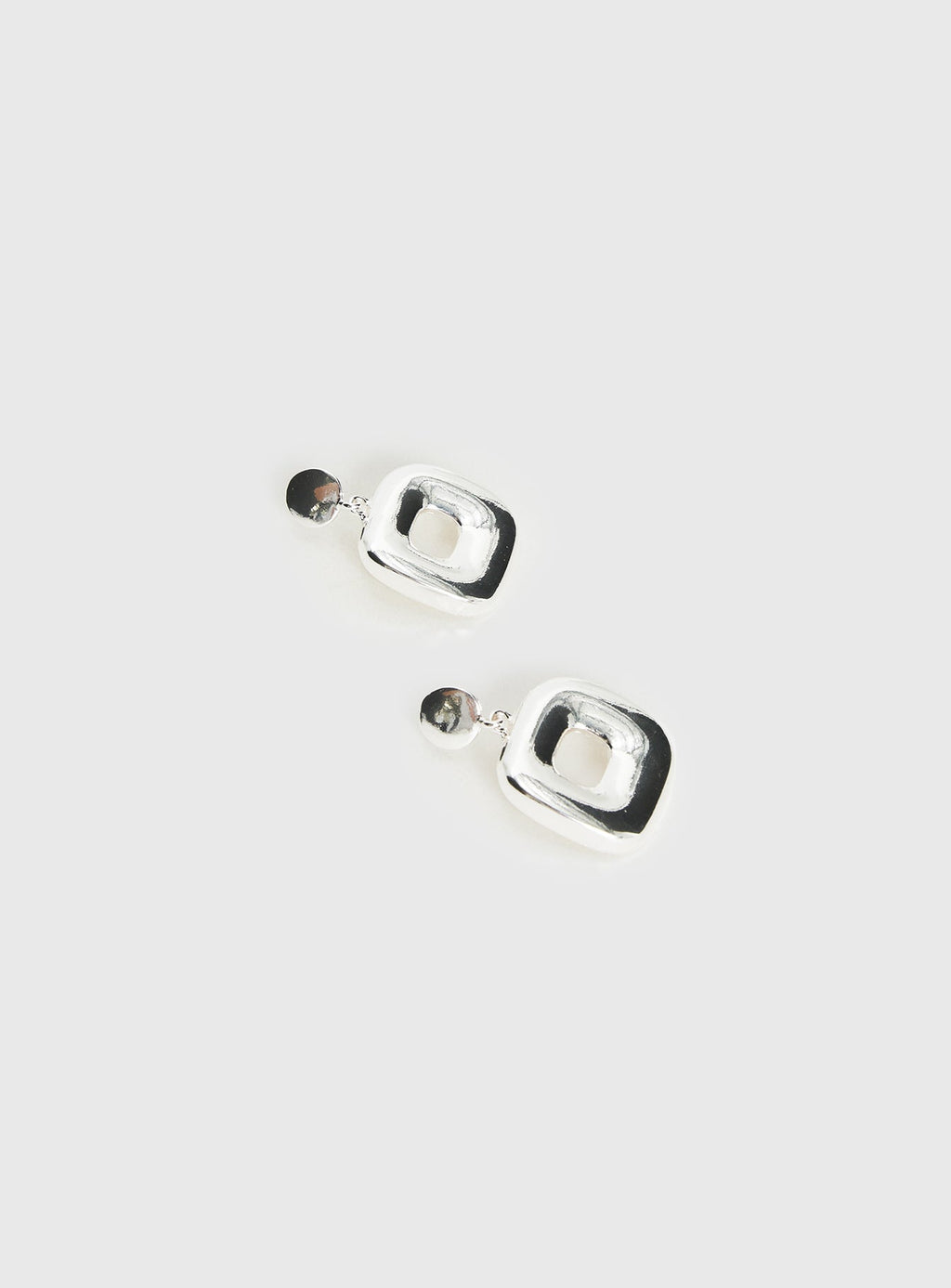 Naples Statement Earrings Silver