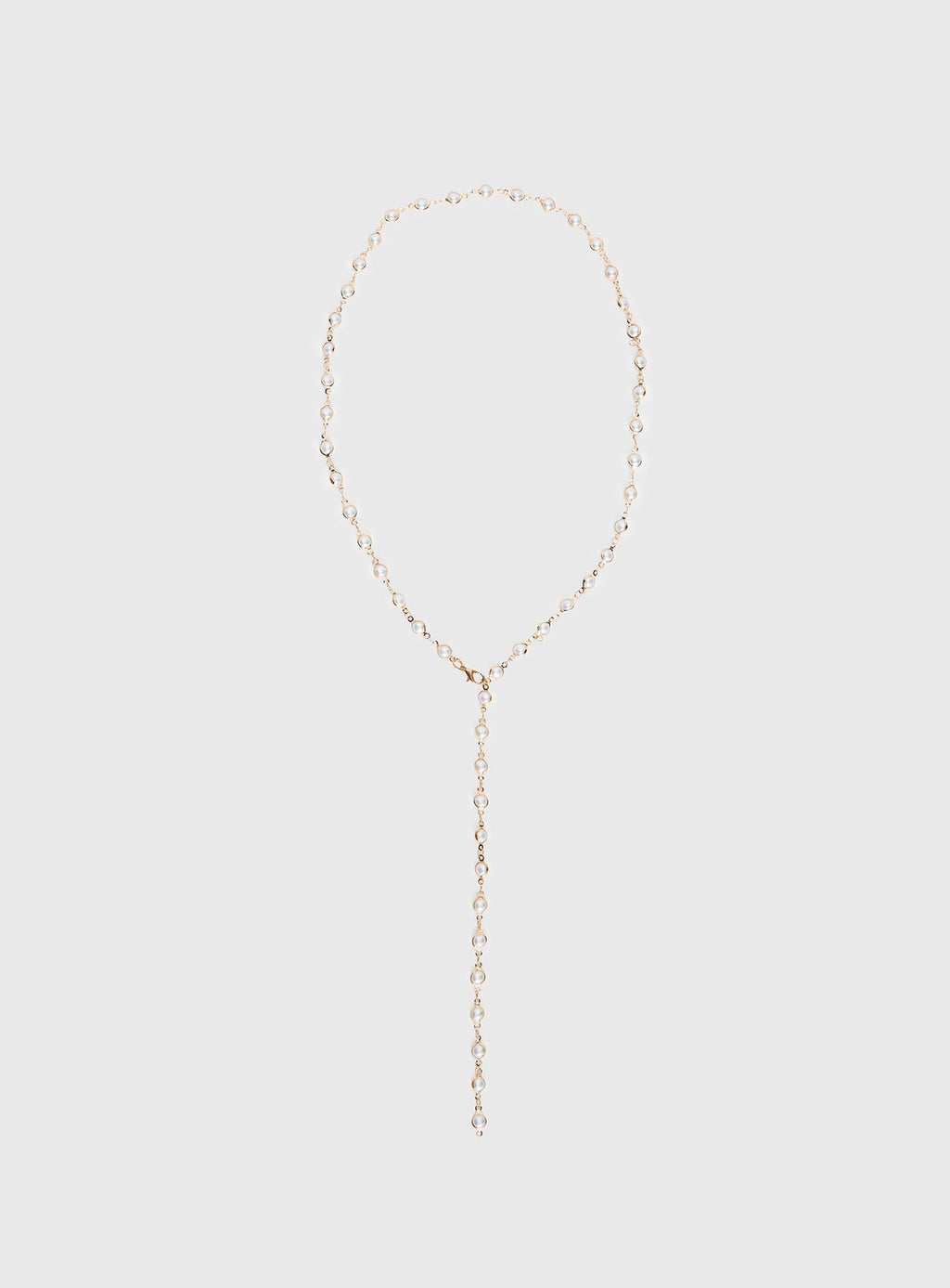 Elenita Long Necklace Gold