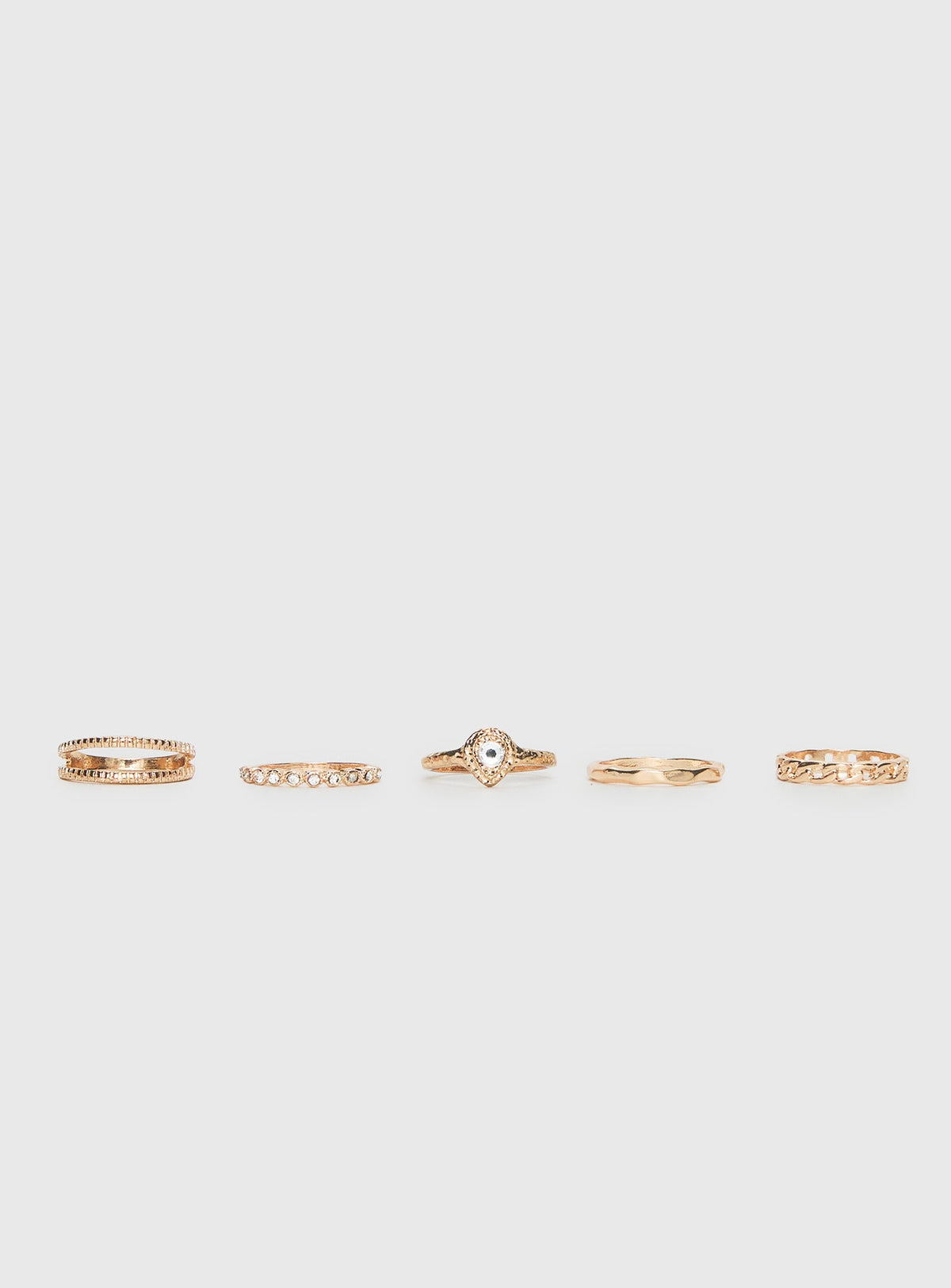 All For Love Ring Pack Gold