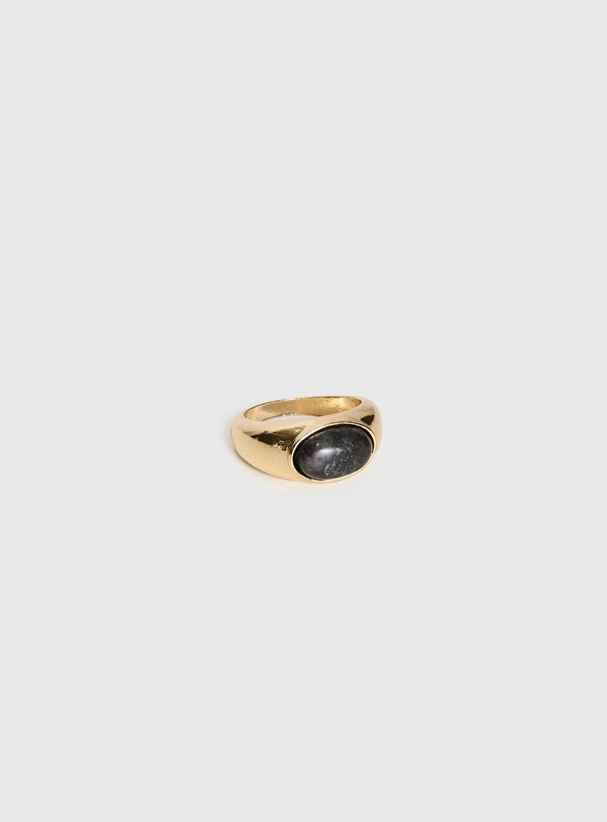 Sophistry Ring Gold / Charcoal
