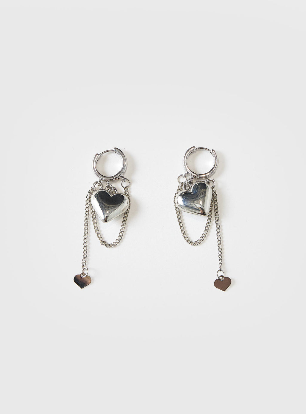 We Found Love Earrings Silver