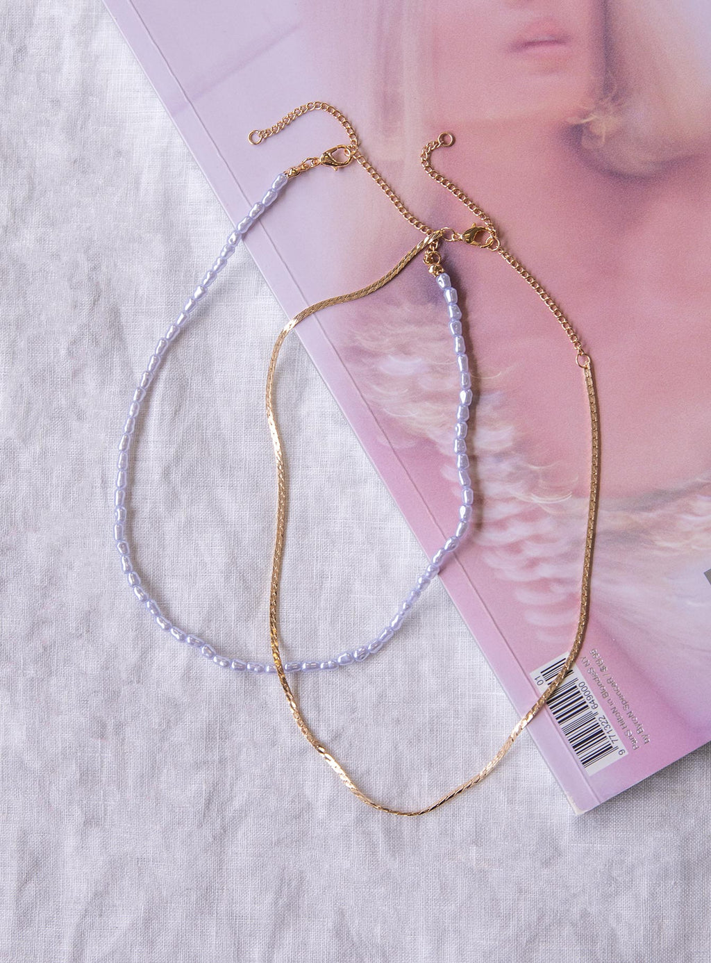 In The Zone Necklace Set Blue