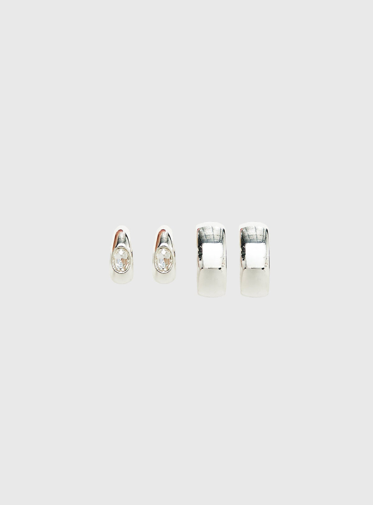 Zennie Earring Pack Silver
