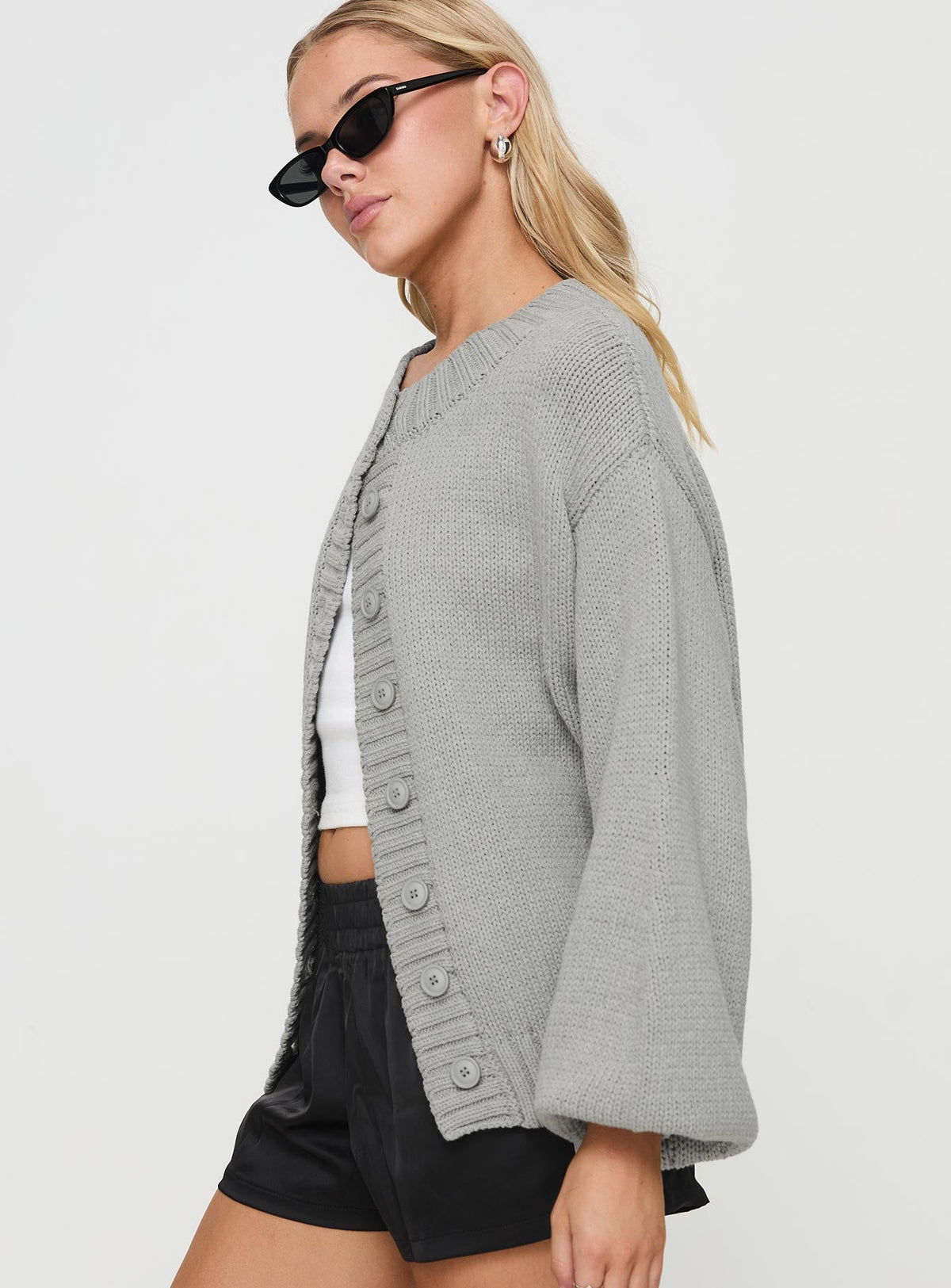 Edern Cardigan Grey