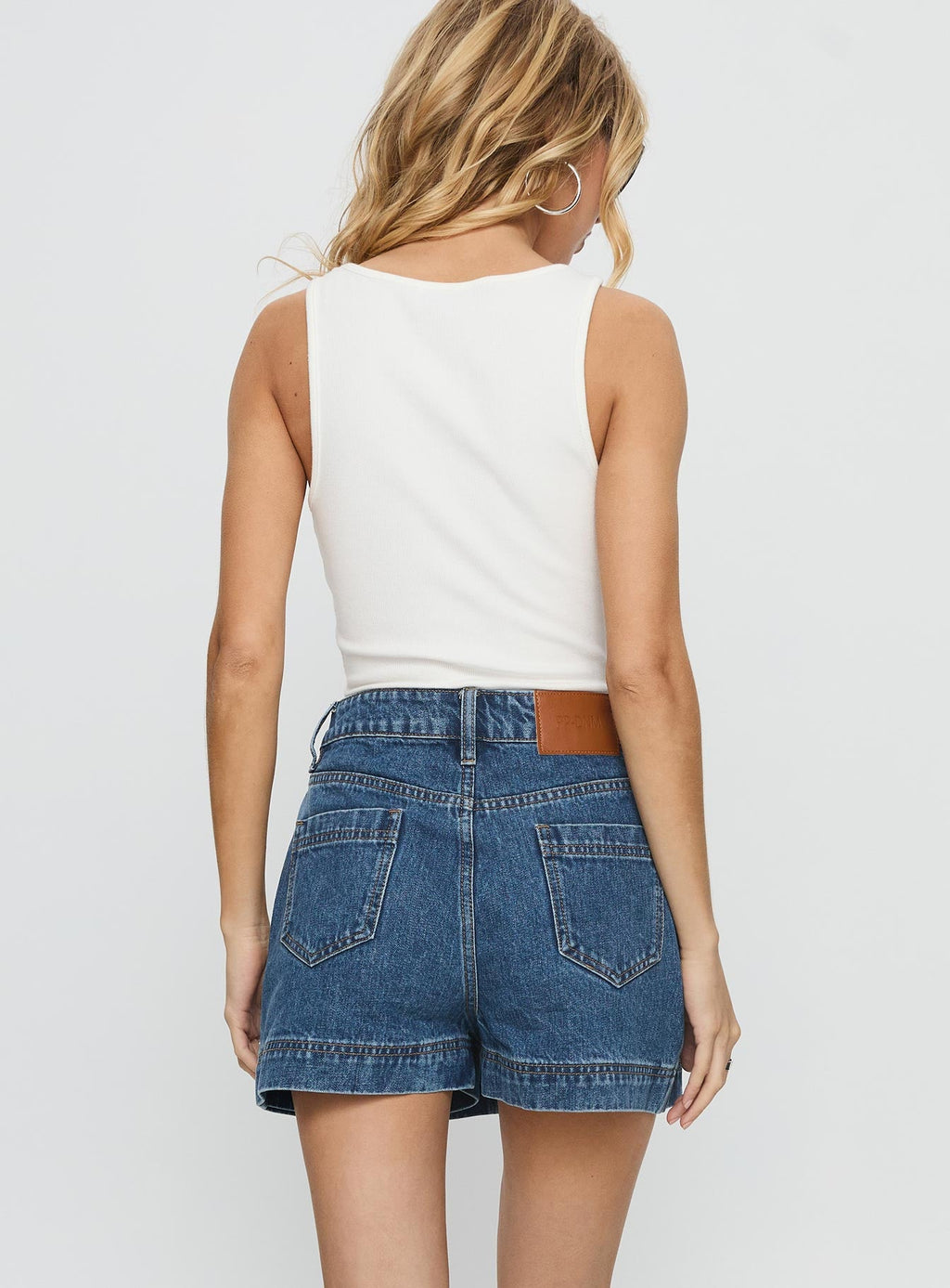 Gazelle Denim Skort Mid Wash Petite