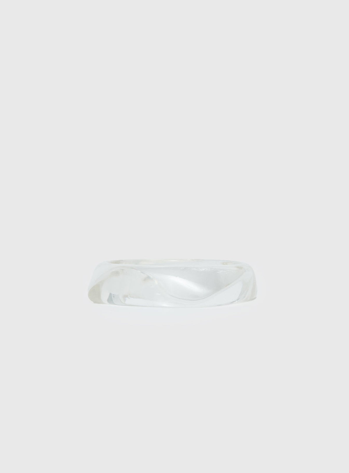 Whirl Resin Cuff Clear