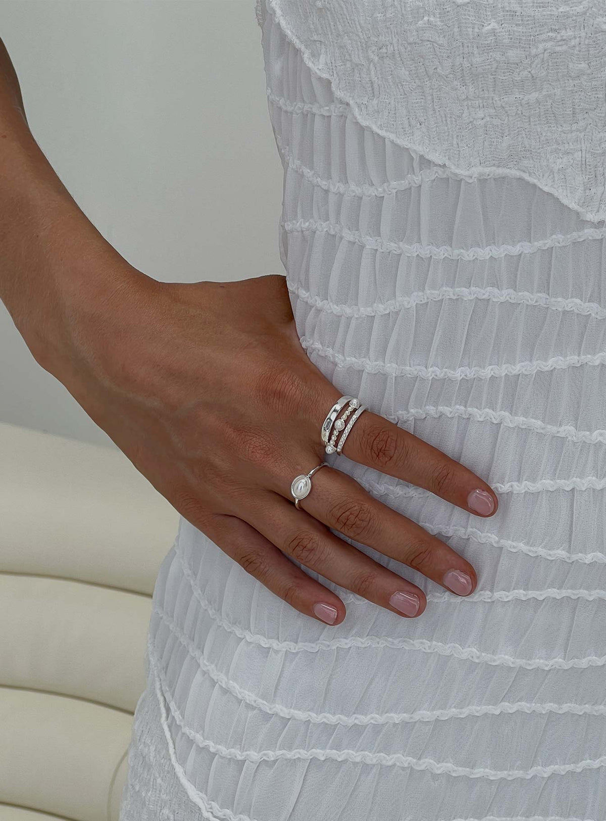 Edwina Ring Pack Silver