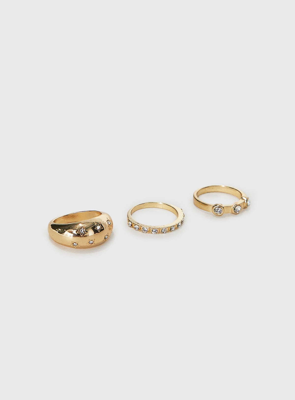Siella Ring Pack Gold