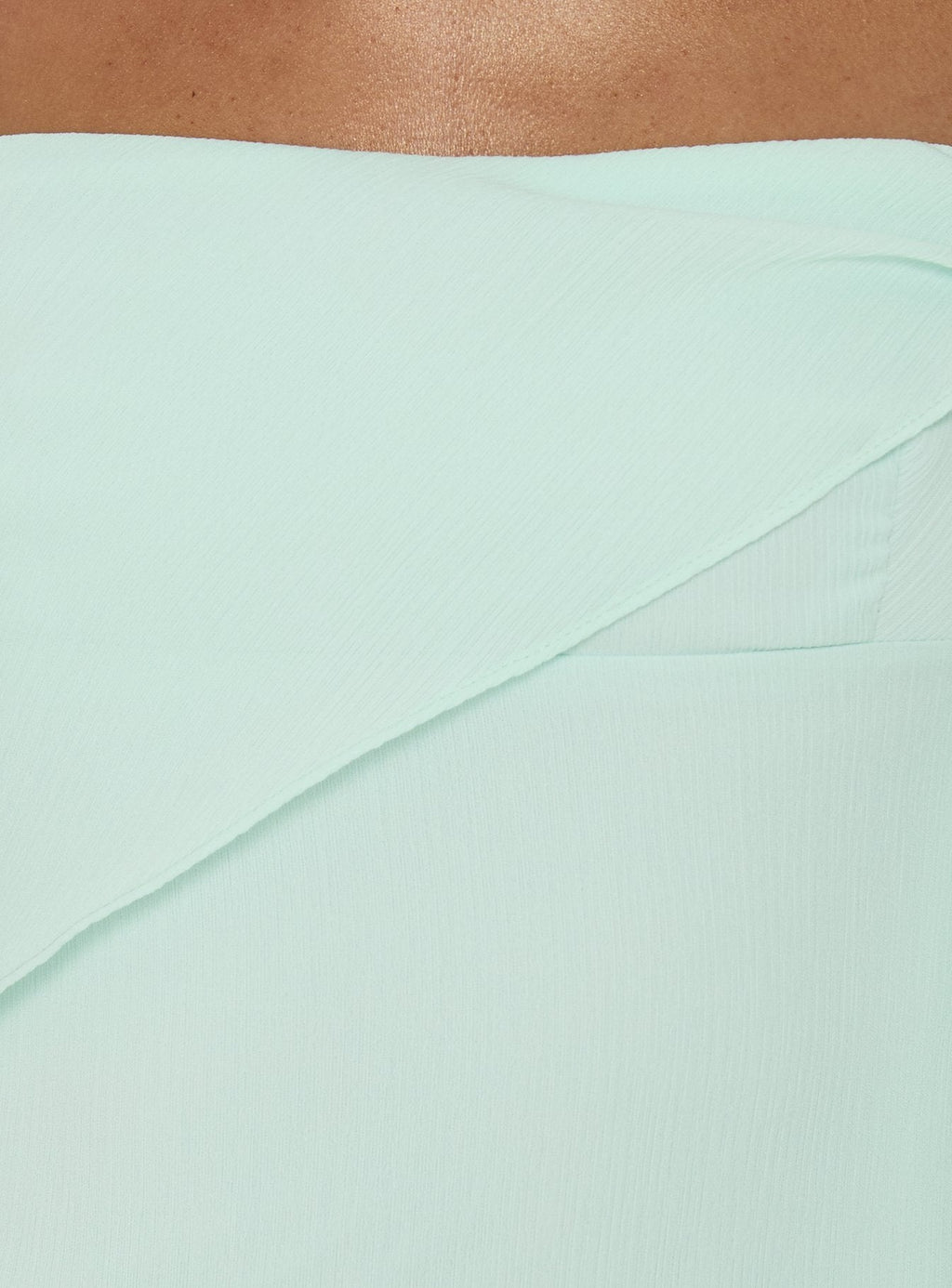 Massey Bust Draping Low Back Midi Dress Aqua
