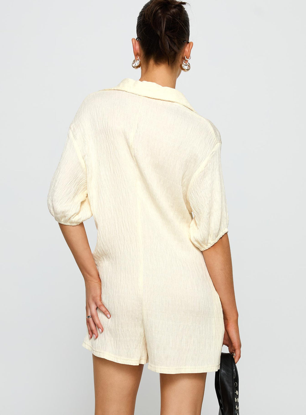Power Move Romper Beige