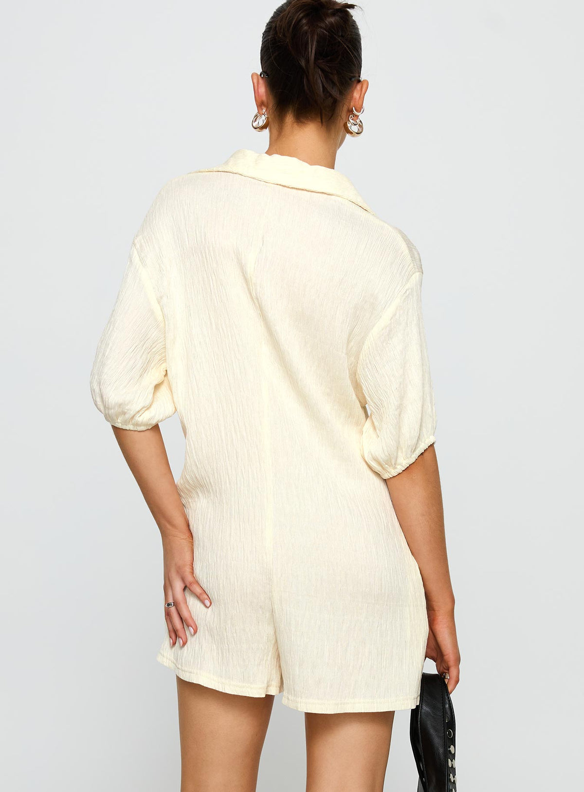 Power Move Romper Beige